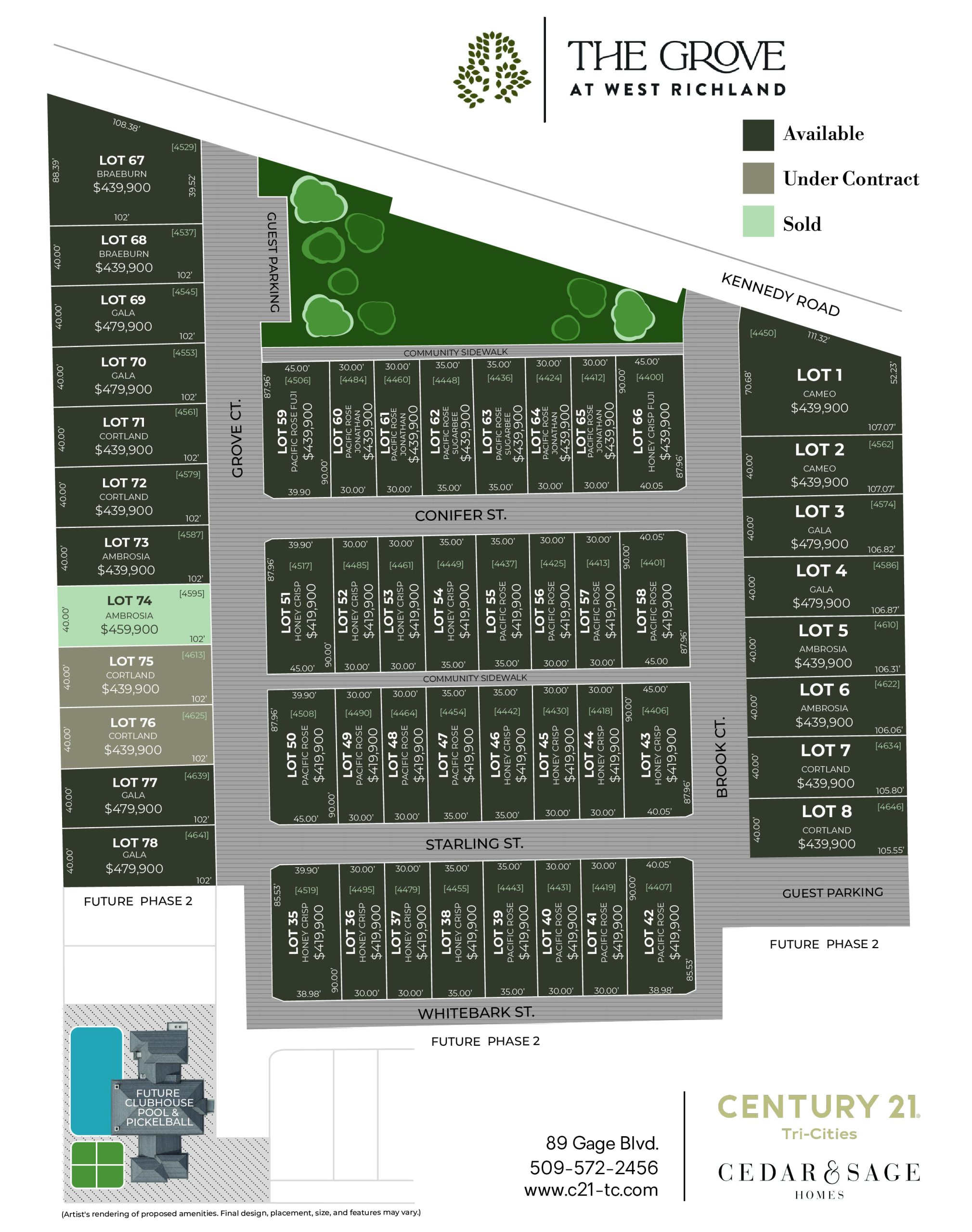 THE GROVE PLAT